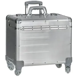 ALUMAXX Pandora 4-Rollen Cabin 35 cm / 36 l silber matt