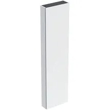 Geberit Hochschrank mit einer Tür und Innenspiegel 45 x 180 cm Weiß Lackiert Hochglänzend