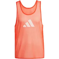 Adidas Training Bib Leibchen - rot/weiß-XL