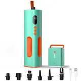 Swonder Seafalcon SUP Pumpe Akku, 3-in-1 wiederaufladbare elektrische Luftpumpe mit Abnehmbarer Batterie, tragbare Pumpe für Paddleboard, Kajak, Schlauchboote, Boote