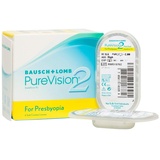 Bausch + Lomb PureVision2 for Presbyopia 6 St. / 8.60 BC / 14.00 DIA / +6.00 DPT / High ADD