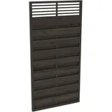 Sichtschutzzaun Element Wien Anthrazit,asiert 180 cm x 90 cm