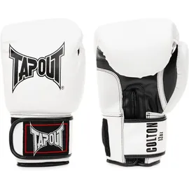 TapouT Boxhandschuhe aus Kunstleder (1Paar) Colton Kunstleder-boxhandschuhe - White / Black - 16 Oz