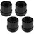 vasalat Stützfuß höhenverstellbar 60 mm Schwarz 4 Stück