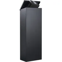 Allux 600 Paketbriefkasten schwarz