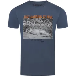 riverso Herren T-Shirt RIVCharly Regular Fit Regular Fit Blau M