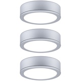 Paulmann LED Unterschrankleuchte Pukk chrom matt Ø 6,5 cm TW 3er Set