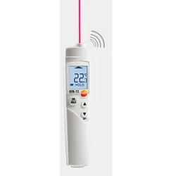 testo 826-T2 Infrarot-Lebensmittelthermometer weiß