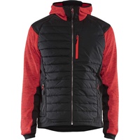 Blåkläder Blaklader 593021175699S Hybrid Jacke, rot/schwarz Größe S
