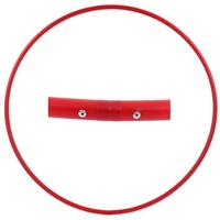 Hoopomania Hula-Hoop-Reifen Hula Hoop Rohling, HDPE-20mm, ROT, Durchmesser 70cm rot Ø 70 cm