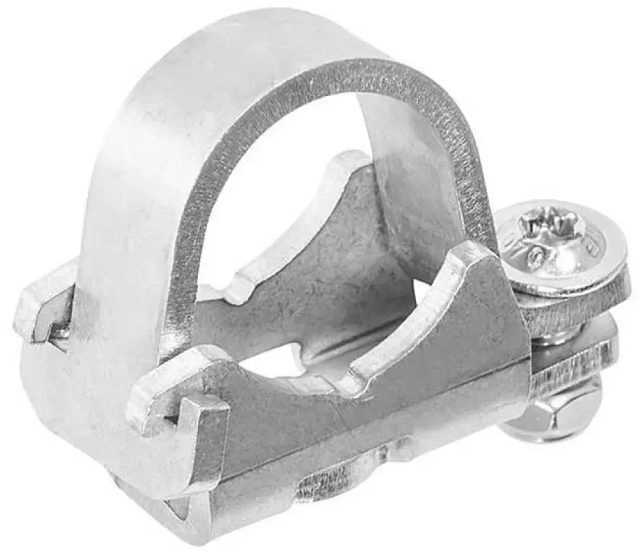 Touratech 01-040-2019-0 Stützklemme 25 Mm - Silver - One Size
