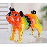 Casablanca by Gilde Tierfigur »Skulptur Hund "Boddy"«, 87411336-0 bunt B/H/T: 24 cm x 16 cm x 9 cm,