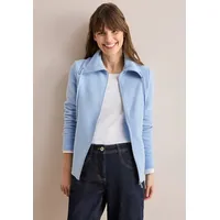 Cecil Damen B322625 Two-Tone Ottoman Jacke, fresh light blue L EU