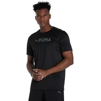 Puma Herren Fit Logo Tee-Cf Graphic T-Shirt, Schwarz, L