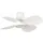 faro BARCELONA Klover 80 cm Deckenventilator Weiß