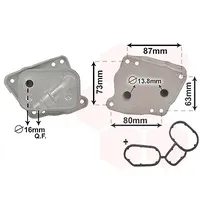 Van Wezel Ölkühler, Motoröl [Hersteller-Nr. 06003412