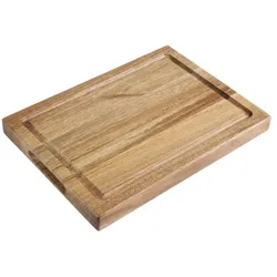 Gastronoble Olympia Steakbrett | Akazienholz | 26 x 19cm | 4 Servierbretter