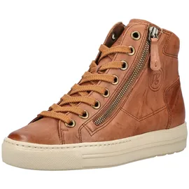 Paul Green Sneaker Damen Weite E Cognac 40
