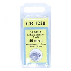 Batterien Lithium 3v Cr 1220