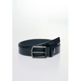 Bugatti Herrengürtel Leder schwarz 105