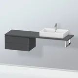 Duravit L-Cube 72x54,7cm, graph ma, f Kons, 2 Schub.