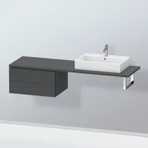 Duravit L-Cube 72x54,7cm, graph ma, f Kons, 2 Schub.