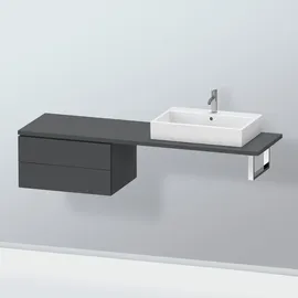 Duravit L-Cube 72x54,7cm, graph ma, f Kons, 2 Schub.