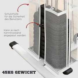 Homcom Kraftstation Weiß