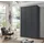 WIMEX Chalet 135 x 210 x 58 cm graphit