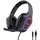 Trust GXT 416 Zirox Leichtes LED-Gaming-Headset, Schwarz