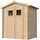 TIMBELA Holzhaus Gartenhaus M367+M367G - Mit imprägniertem BodenB196xL136xH218 cm/ 1.98 m2