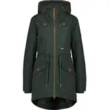 Alife & Kickin Winterjacke ALIFE & KICKIN "Damen CharlotteAK B Winterjacke, gefütterte Jacke", Damen, Gr. M, grün (grün gable), 100% Polyester, Jacken Winterjacke