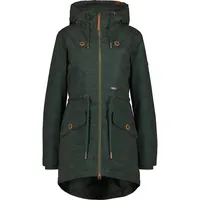 Alife & Kickin Winterjacke ALIFE & KICKIN "Damen CharlotteAK B Winterjacke, gefütterte Jacke", Damen, Gr. M, grün (grün gable), 100% Polyester, Jacken Winterjacke