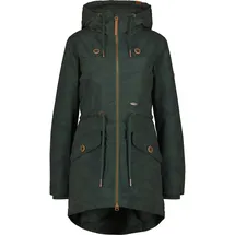 Alife & Kickin Winterjacke ALIFE & KICKIN "Damen CharlotteAK B Winterjacke, gefütterte Jacke", Damen, Gr. M, grün (grün gable), 100% Polyester, Jacken Winterjacke