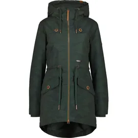 Alife & Kickin Winterjacke ALIFE & KICKIN "Damen CharlotteAK B Winterjacke, gefütterte Jacke", Damen, Gr. M, grün (grün gable), 100% Polyester, Jacken Winterjacke