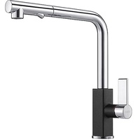 FRANKE Armatur MARIS in Chrom-Onyx mit Auszugsbrause