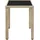 vidaXL Gartentisch 123 x 60 x 74 cm Beige