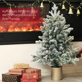 Homcom Künstlicher Weihnachtsbaum 100 cm grün