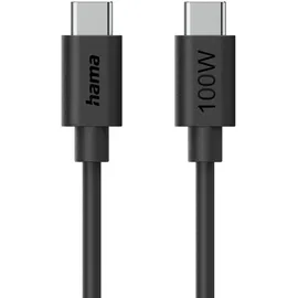 Hama USB-C auf USB-C 1,2 m Schwarz