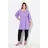 Ulla Popken Longshirt Lila 54-56