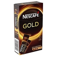 Nestlé Nescafe Gold löslicher Kaffee 10 Sticks 20 g