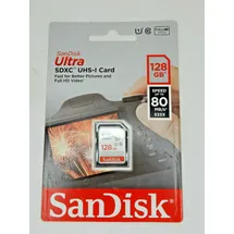 SanDisk Ultra SDHC/SDXC UHS-I 80 MB/s 128 GB
