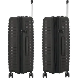 d & n Travel Line 4500 4-Rollen Cabin 65 cm / 67 l schwarz