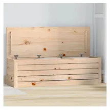 vidaXL Truhenbank Braun 109 x 36,5 x 33 cm