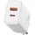 Baseus Schnellladegerät 1xUSB 1xType-C 20W 3A Quick Charge 3.0 weiß