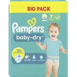 Pampers Pampers® Windeln baby-dryTM BIG PACK Größe Gr.7 (15+ kg) für Kids und Teens (4-12 Jahre), 42 St.