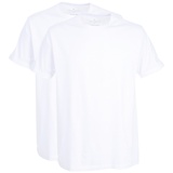 TOM TAILOR Herren T-Shirt, 2er Pack Lucky T, Halbarm, Rundhals, einfarbig Weiß S