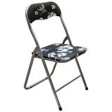 Hti-Living Campingstuhl Dima Blume Schwarz