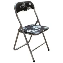 Hti-Living Campingstuhl Dima Blume Schwarz