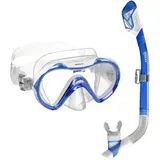 Mares - Combo Vento Jr Dry Schnorchelmaske Kinder blue - blau